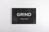 Grind Verb - Stay Motivated Collection Slated - Canvas Art Wall Decor - TheDecorCollection