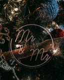 Mr & Mr Christmas Ornament - TheDecorCollection