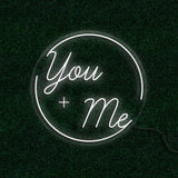 You + Me Neon Sign - LED Neon Sign
