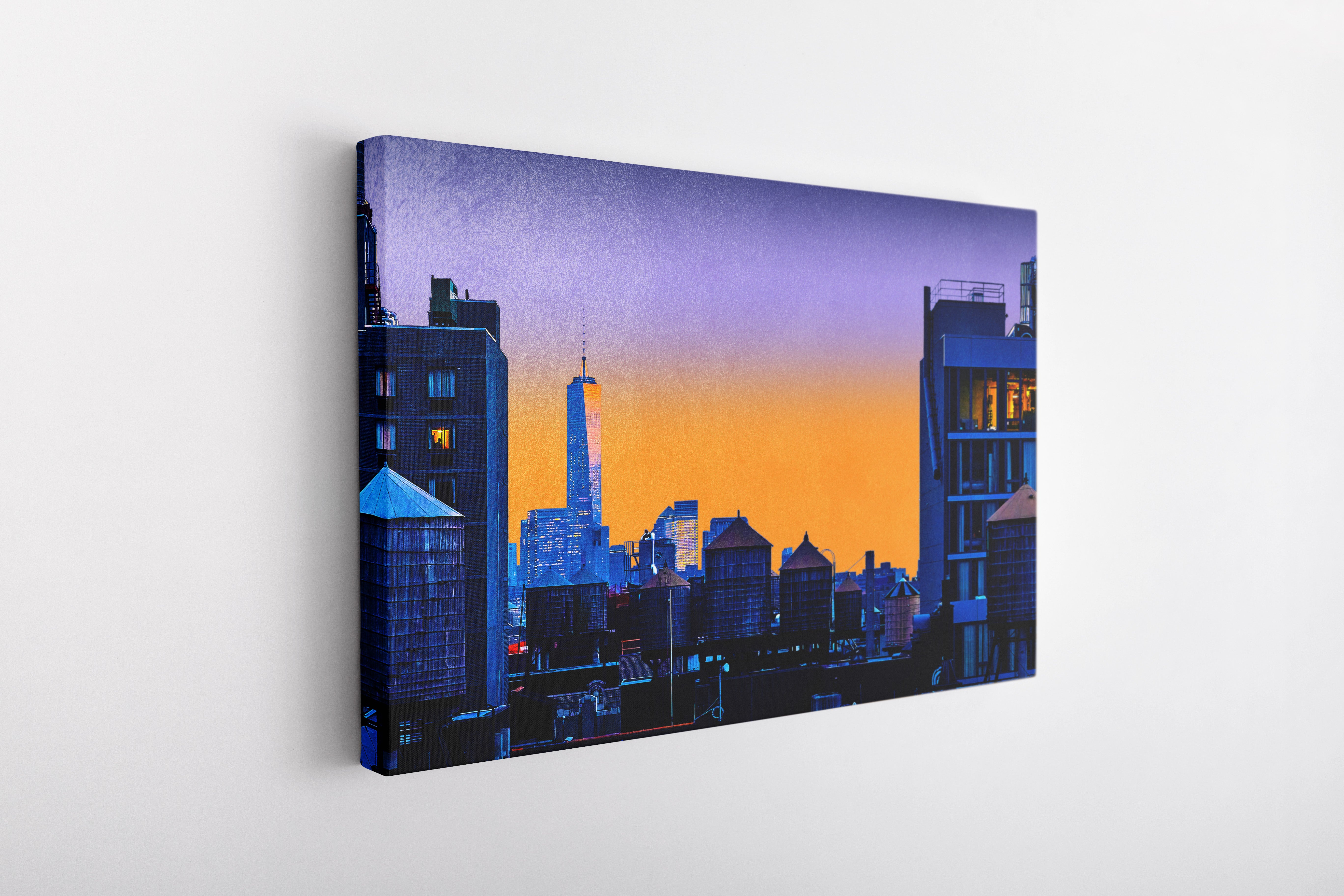 New York City Skyline - Landscape - Canvas Art Wall Decor